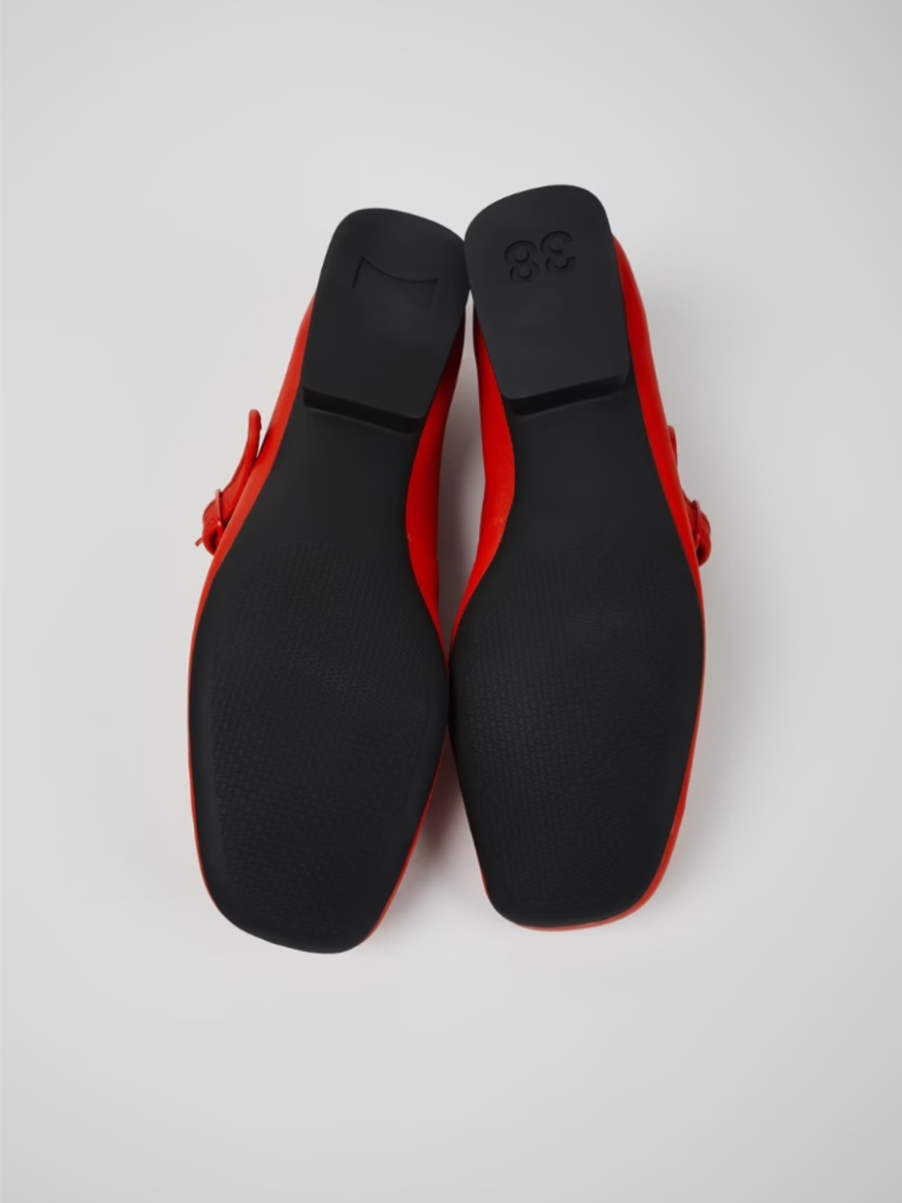 NEW Camper Casi Myra Red Leather Mary Janes – US7 - Picture 6 of 9